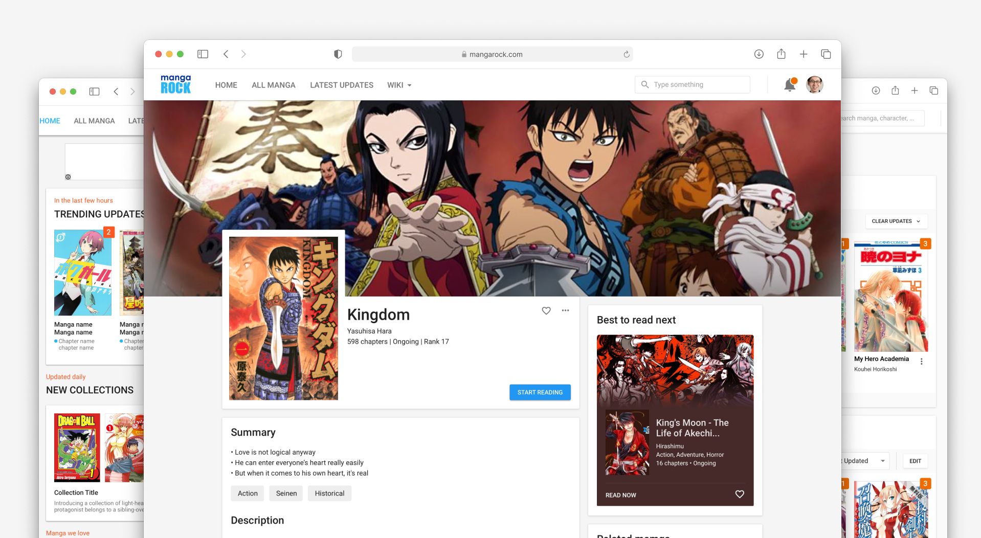 Manga Rock Web 1.0